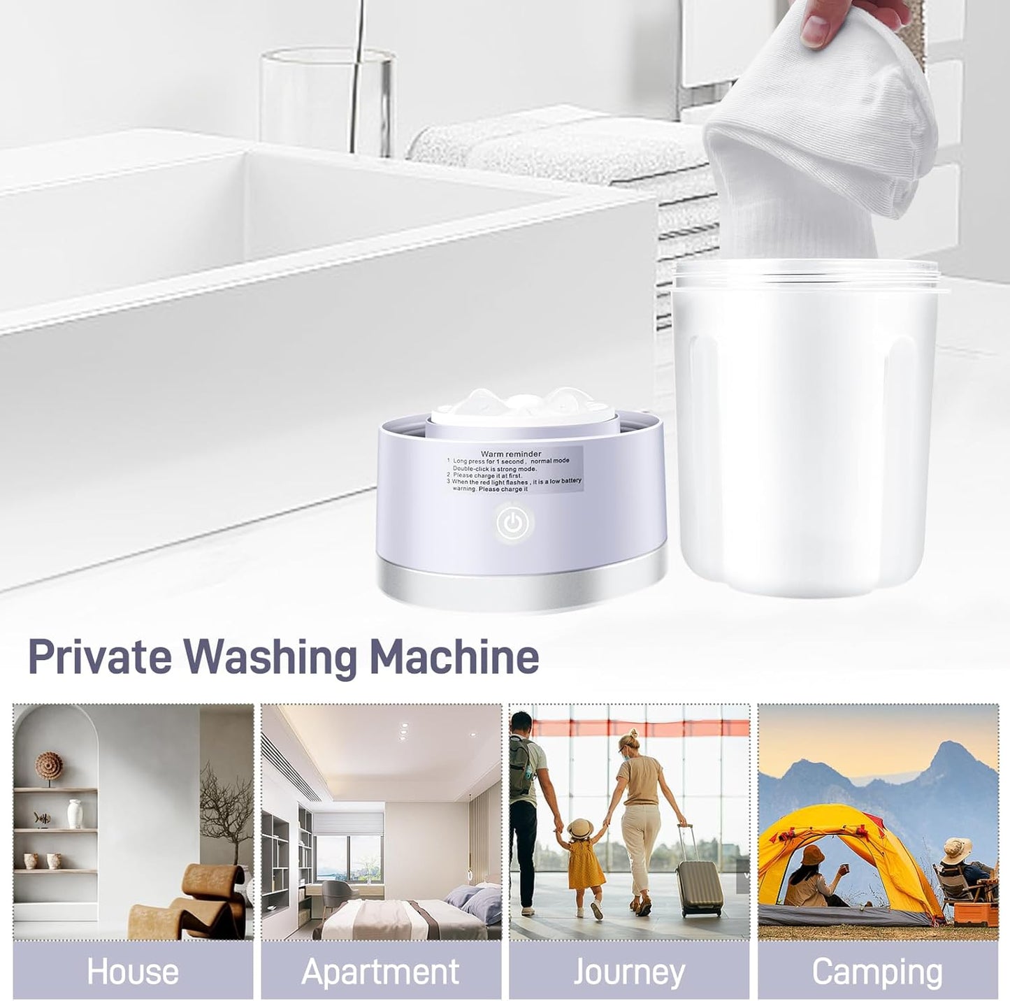 Compact Mini Washer
