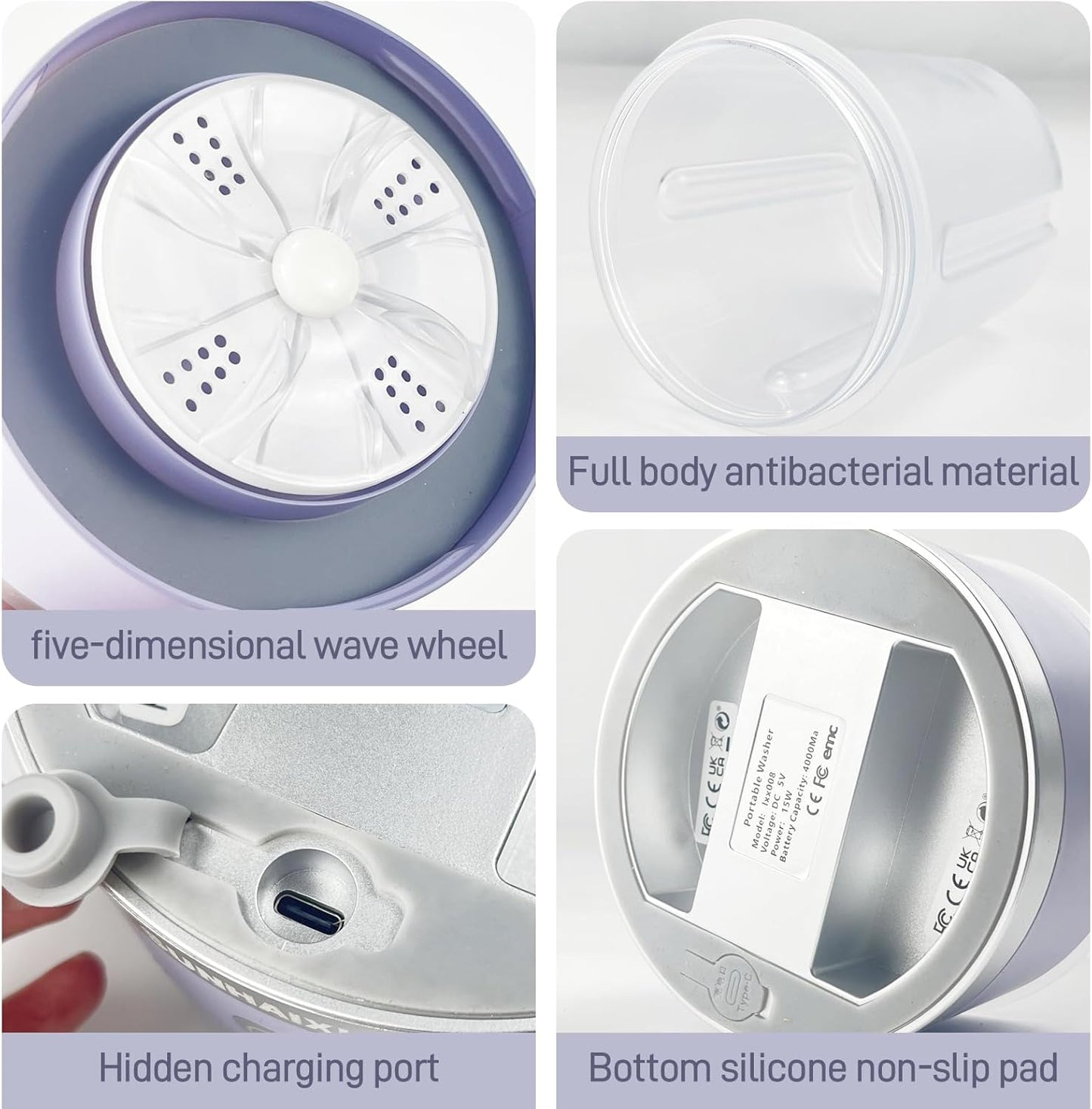 Compact Mini Washer