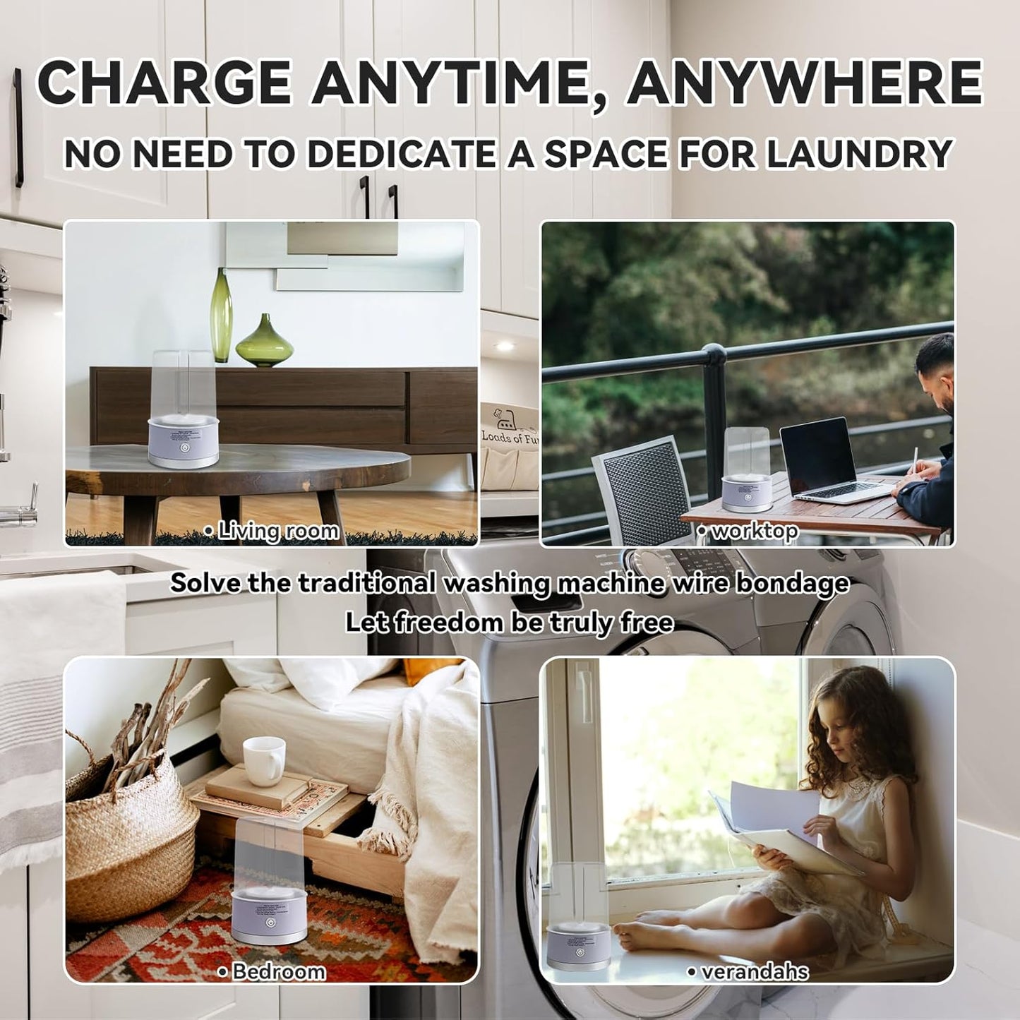 Compact Mini Washer